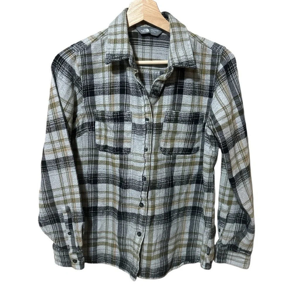 EUC - The North Face Willow Creek Flannel - size Small